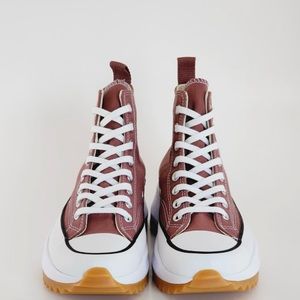 Converse Run Star Hike Hi 'Saddle' Women's Platform Sneaker A00852C NWT